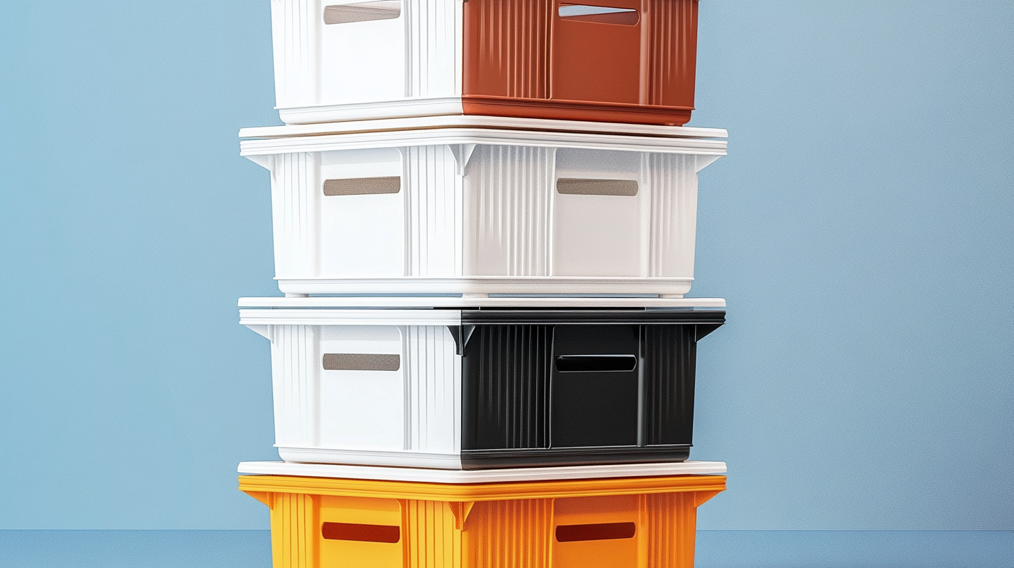 Plastic Stackable Containers