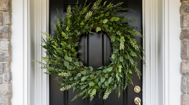 Sophisticated Greenery Wreath